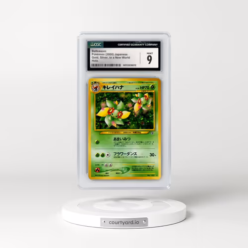 2000 Gold, Silver, to a New World #182 Bellossom - Holo (CGC 9 MINT)
