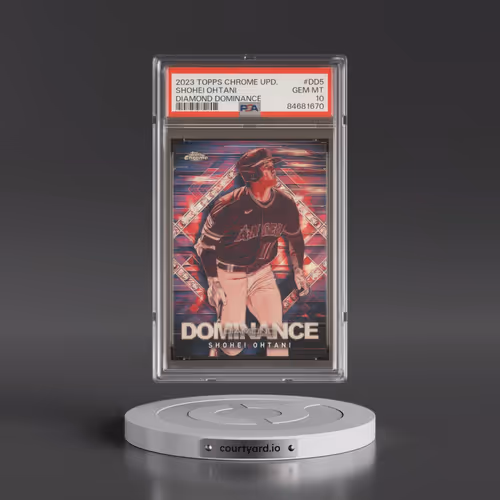 2023 Topps Chrome Update Diamond Dominance #DD5 Shohei Ohtani (PSA 10 GEM MINT)