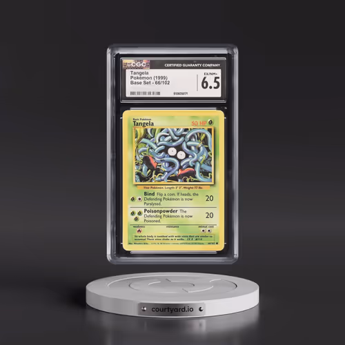1999 Base Set #66/102 Tangela (CGC 6.5 EX-NM+)
