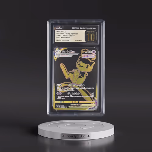 2021 VMAX Climax #280/184 Mew VMAX - Ultra Rare Holo (CGC 10 PRISTINE)