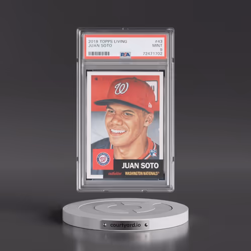 2018 Topps Living #43 Juan Soto (PSA 9 MINT)