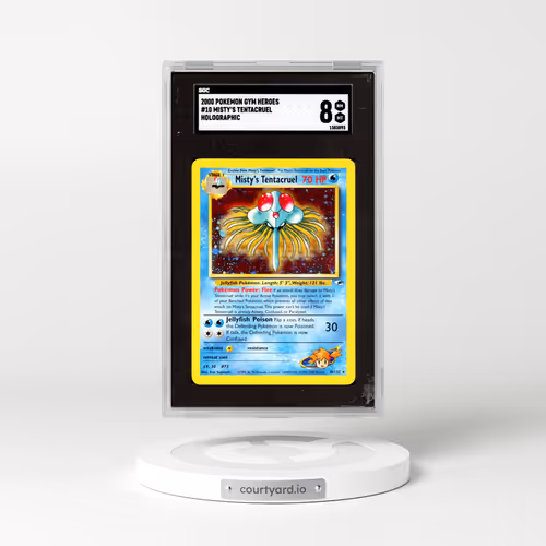 2000 Pokémon Gym Heroes #10 Misty's Tentacruel - Holographic (SGC 8 NM-MT)
