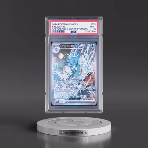 2024 Pokémon Svp EN-SV Black Star Promo #131 Kingdra EX - Holo Shrouded Fable Special Illustration C