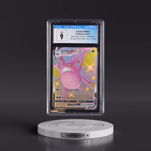 2017 Black Star Promos - Sword & Shield #SWSH099 Crobat VMAX - Holo Shining Fates Premium Collection