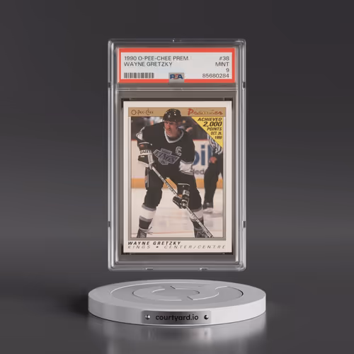 1990 O-Pee-Chee Premier #38 Wayne Gretzky (PSA 9 MINT)