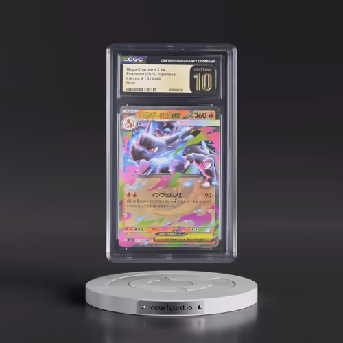 2025 Inferno X - M2 #013/080 Mega Charizard X ex - Holo (CGC 10 PRISTINE)