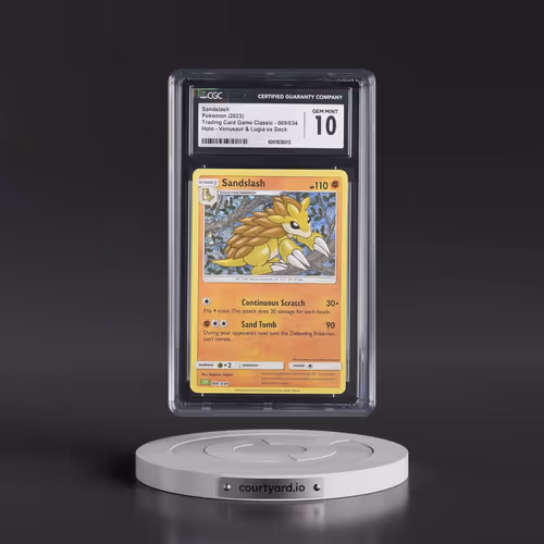2023 Trading Card Game Classic - CLV, CLC, CLB #009/034 Sandslash - Venusaur & Lugia ex Deck - CLV H