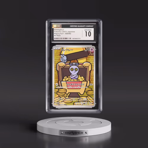 2023 Pokémon Sv3a-Raging Surf #068 Gimmighoul - Art Rare (CGC 10 GEM MINT)