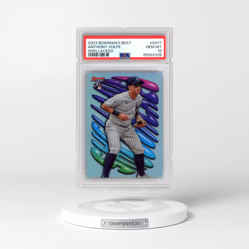 2023 Bowman's Best Shellacked #SH17 Anthony Volpe (PSA 10 GEM MINT)