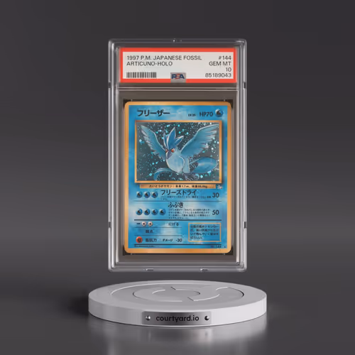 1997 Pokémon Fossil #144 Articuno - Holo (PSA 10 GEM MINT)