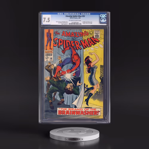 Amazing Spider-Man #59 CGC 7.5 Off-white to White Pages (Marvel Comics, 4/68)