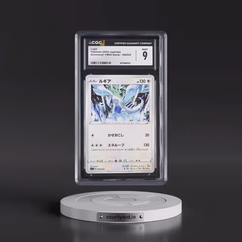 2020 Grimmsnarl VMAX Starter Set - SC (Teal) #008/020 Lugia (CGC 9 MINT)