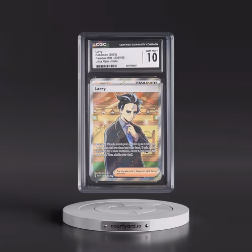 2023 Pokémon Par EN-Paradox Rift #235 Larry - Ultra Rare (CGC 10 GEM MINT)