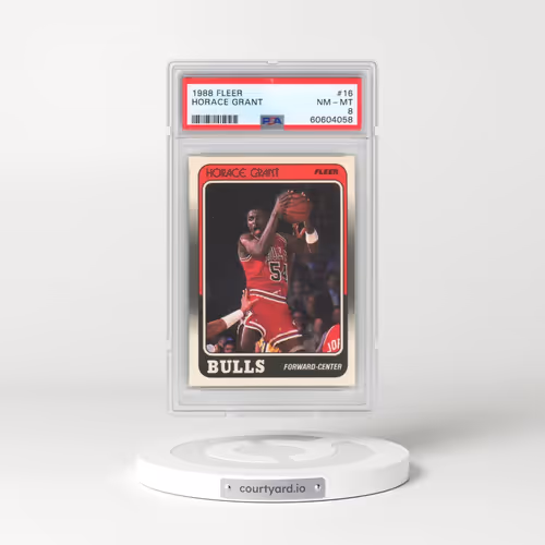 1988 Fleer #16 Horace Grant (PSA 8 NM-MT)