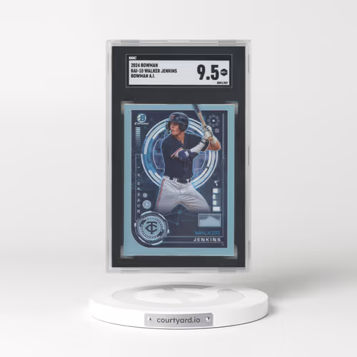 2024 Bowman #BAI-10 Walker Jenkins - A.I. (SGC 9.5 MINT+)