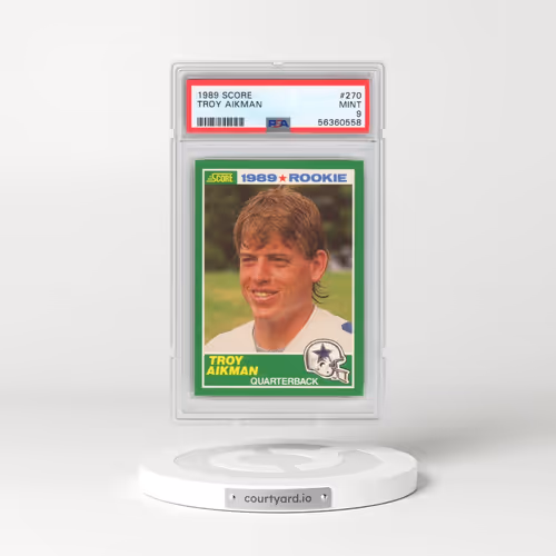 1989 Score #270 Troy Aikman (PSA 9 MINT)