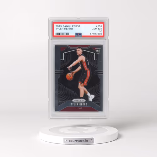 2019 Panini Prizm #259 Tyler Herro (PSA 10 GEM MINT)