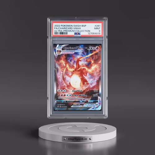 2022 Pokémon Swsh Black Star Promo #261 Charizard Vmax - Full Art Sword & Shield Ultra-Premium Colle