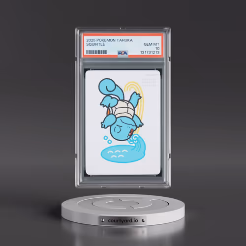 2025 Pokémon Taruka Squirtle (PSA 10 GEM MINT)