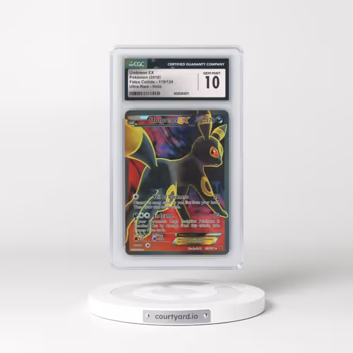 2016 Fates Collide #119/124 Umbreon EX - Holo (CGC 10 GEM MINT)