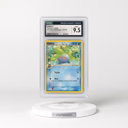 2006 EX Holon Phantoms #73/110 Oddish δ (CGC 9.5 MINT+)