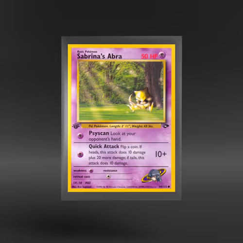 Gym Challenge #94/132 Sabrina's Abra