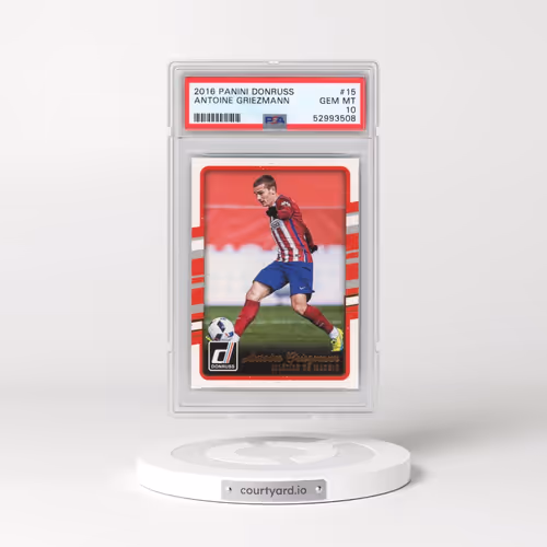 2016 Panini Donruss #15 Antoine Griezmann (PSA 10 GEM MINT)