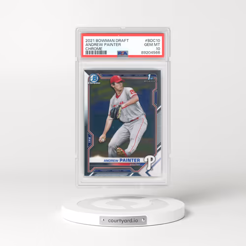 2021 Bowman Draft #BDC10 Andrew Painter - Chrome (PSA 10 GEM MINT)