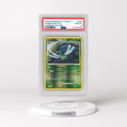 2009 Pokémon Platinum Supreme Victors #SH9 Yanma - Reverse Foil (PSA 8 NM-MT)