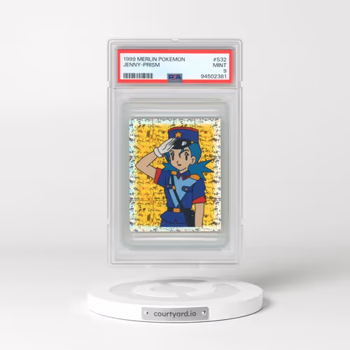 1999 Merlin Pokémon #S32 Jenny-Prism (PSA 9 MINT)
