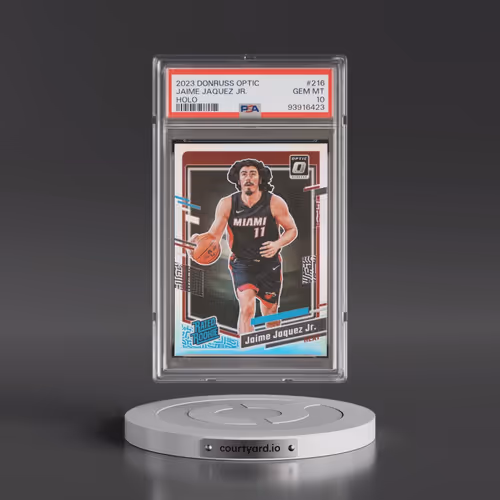 2023 Panini Donruss Optic #216 Jaime Jaquez Jr. - Holo (PSA 10 GEM MINT)