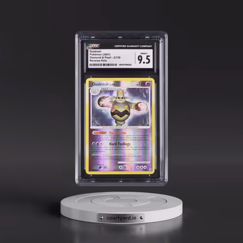 2007 Diamond & Pearl #2/130 Dusknoir - Reverse Holo (CGC 9.5 MINT+)