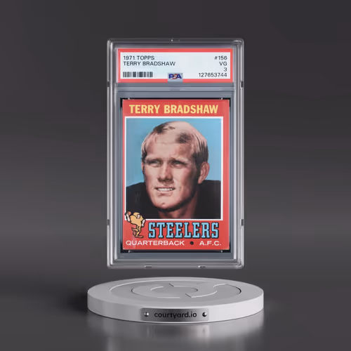 1971 Topps #156 Terry Bradshaw (PSA 3 VG)