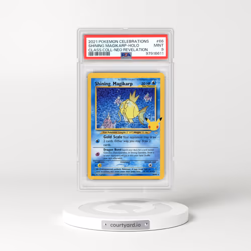 2021 Pokémon Celebrations Classic Collection #66 Shining Magikarp - Holo Holo (PSA 9 MINT)