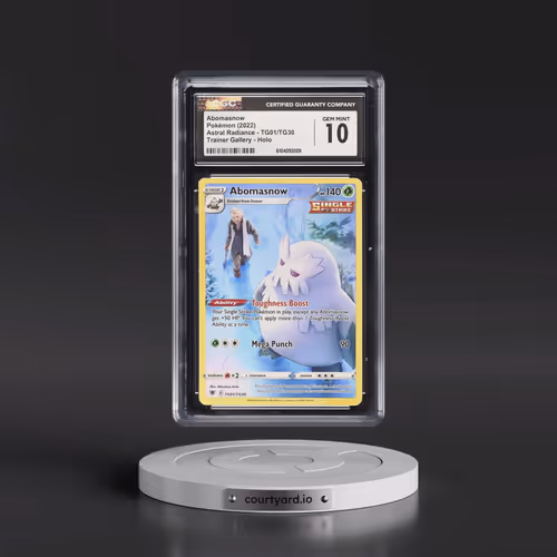 2022 Astral Radiance #TG01/TG30 Abomasnow - Trainer Gallery Holo (CGC 10 GEM MINT)