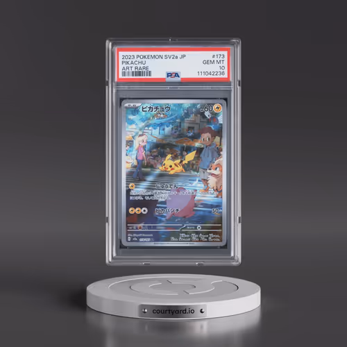 2023 Pokémon Sv2a-Pokemon 151 #173 Pikachu - Art Rare (PSA 10 GEM MINT)