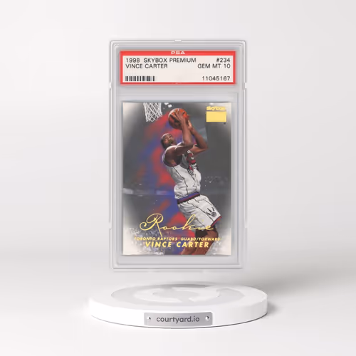 1998 Skybox Premium #234 Vince Carter (PSA 10 GEM MINT)