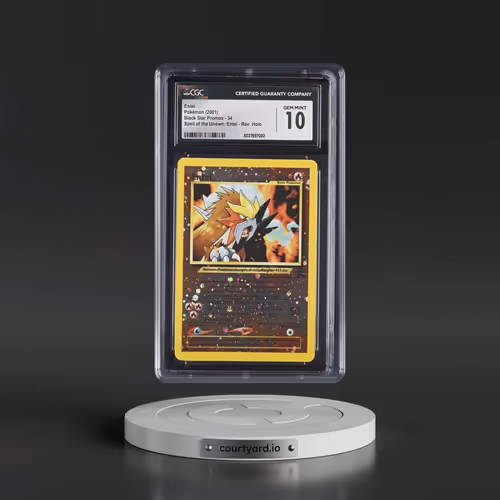 1999 Black Star Promos #34 Entei - Reverse Holo Spell of the Unown: Entei () (CGC 10 GEM MINT)