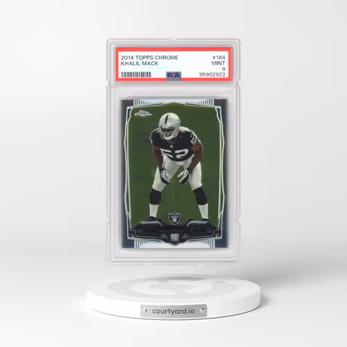 2014 Topps Chrome #184 Khalil Mack (PSA 9 MINT)