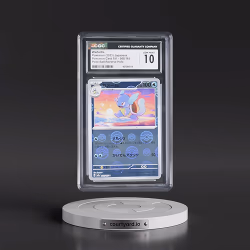 2023 Pokémon Card 151 #008/165 Wartortle - Reverse Holo Poké Ball (CGC 10 GEM MINT)