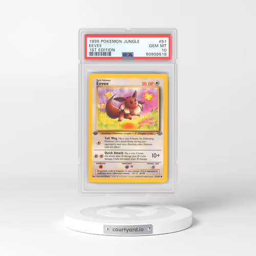 1999 Jungle #51 Eevee - 1st Edition (PSA 10 GEM MINT)