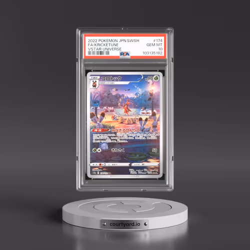 2022 Pokémon Sword & Shield Vstar Universe #174 Kricketune - Full Art (PSA 10 GEM MINT)