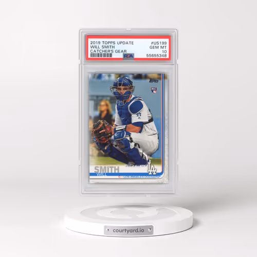 2019 Topps Update #US199 Will Smith - Catcher's Gear (PSA 10 GEM MINT)