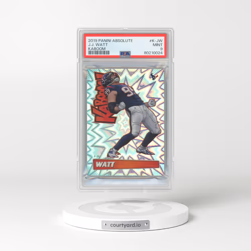 2019 Panini Absolute Kaboom! #K-JW J.J. Watt (PSA 9 MINT)