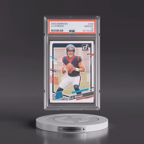 2023 Panini Donruss #339 CJ Stroud (PSA 10 GEM MINT)