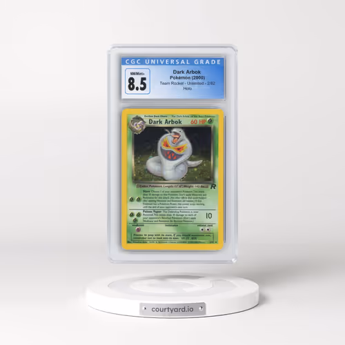 1999 Team Rocket #2/82 Dark Arbok - Holo (CGC 8.5 NM-MT+)