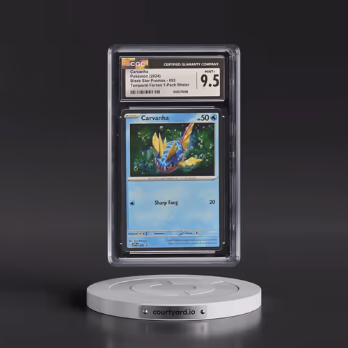 2023 Black Star Promos - Scarlet & Violet SVPEN #093 Carvanha - Temporal Forces 1-Pack Blister (Cosm