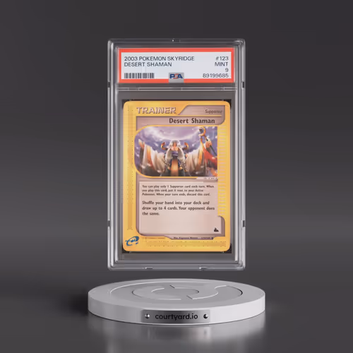 2003 Pokémon Skyridge #123 Desert Shaman (PSA 9 MINT)