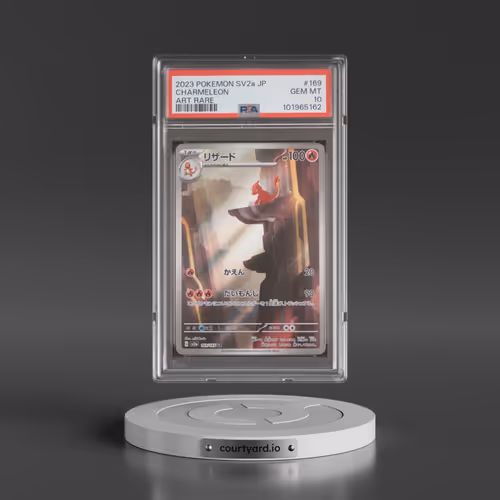 2023 Pokémon Sv2a-Pokemon 151 #169 Charmeleon - Art Rare (PSA 10 GEM MINT)