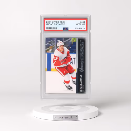2021-2022 Upper Deck #464 Lucas Raymond (PSA 10 GEM MINT)